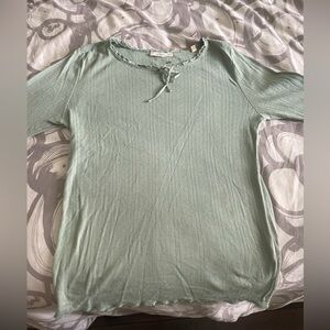 Doen Pointelle Longsleeve Top